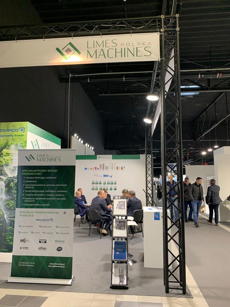 Warsaw Pack 2021- stoisko Limes Machines Polska